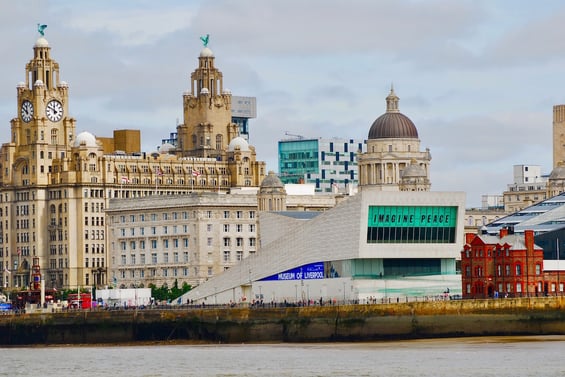 Liverpool Dockside Skyline